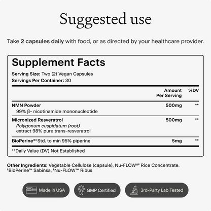 NMN + Resveratrol